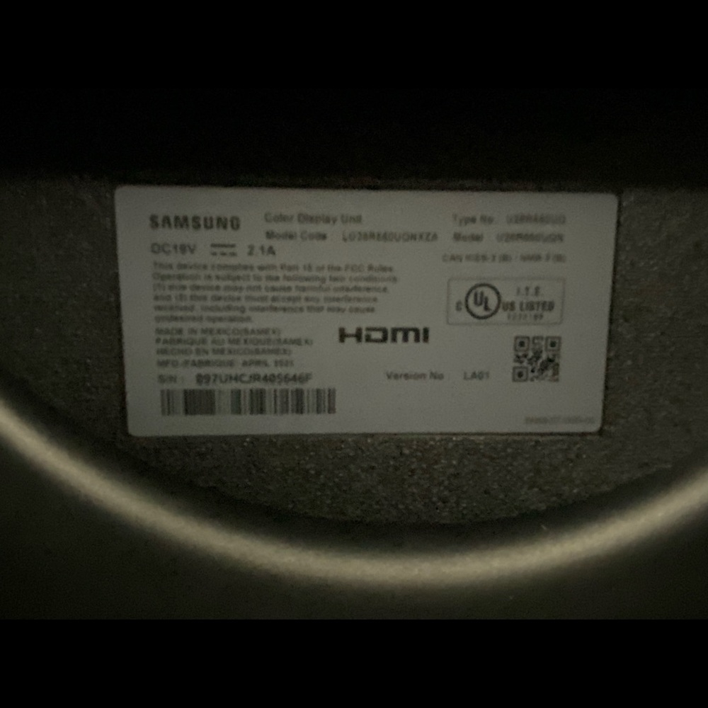 Samsung Monitor - Picture 4 of 5